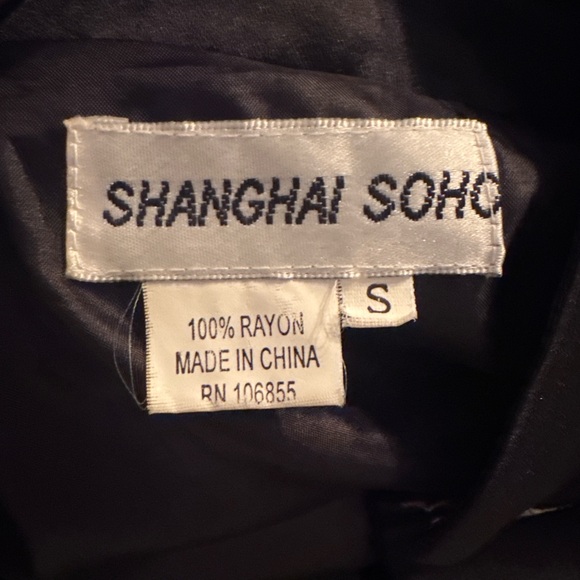 Shanghai Soho Butterfly Embroidered Mandarin Collar Jacket - Picture 4 of 9